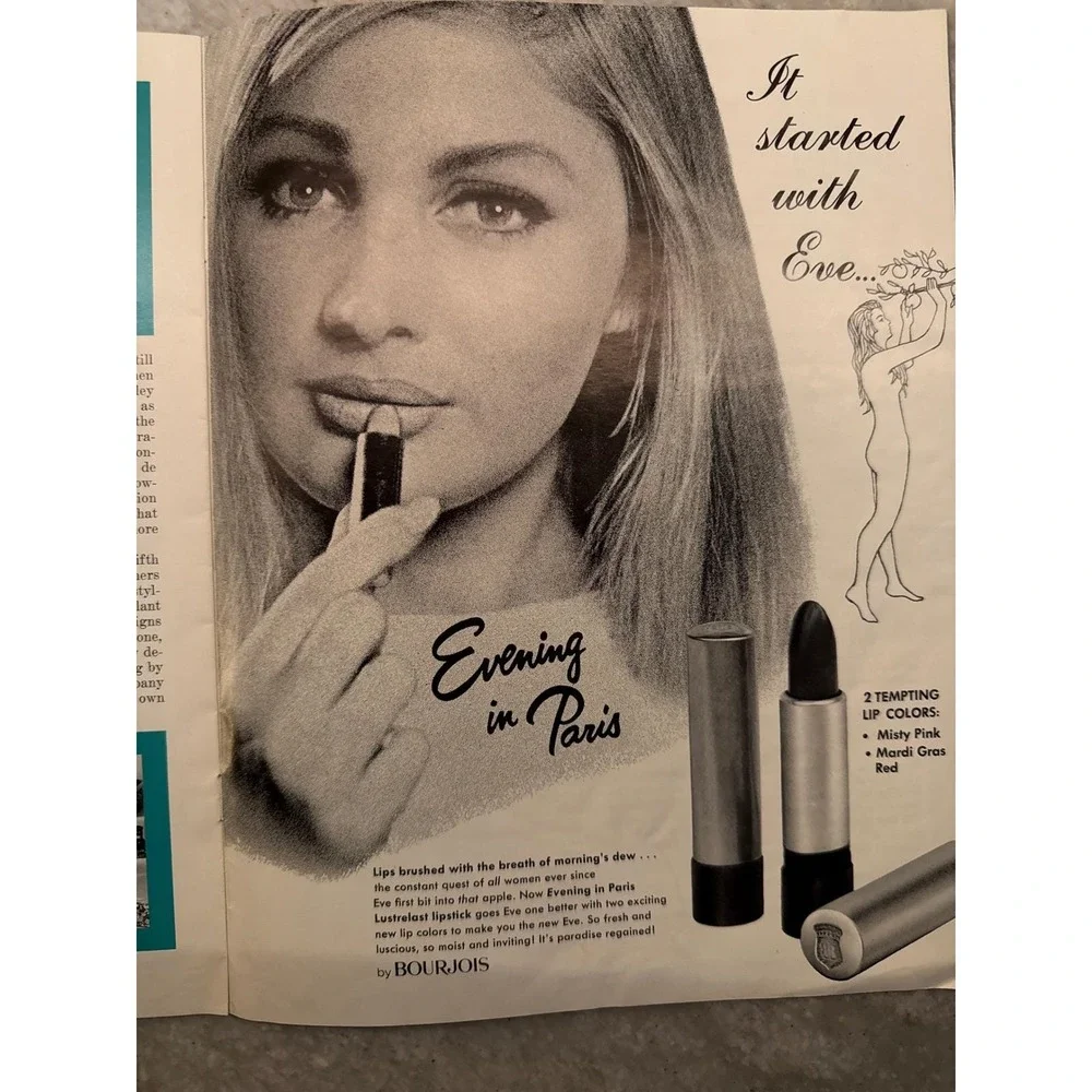 World of Beauty Club Beauty Guide Magazine Fashion Style 1971‎ Ephemera Vintage